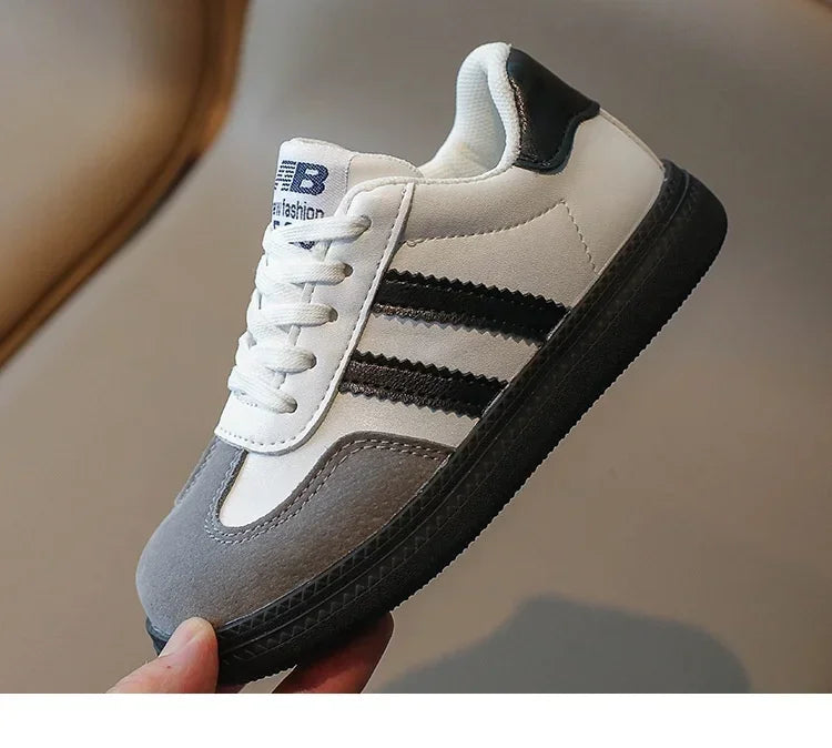 Boys Sport Shoes Kids Running Sport Shoes Retro Classic Fashion Children Casual Sneakers Soft Breathable Spring Autumn 2024 New