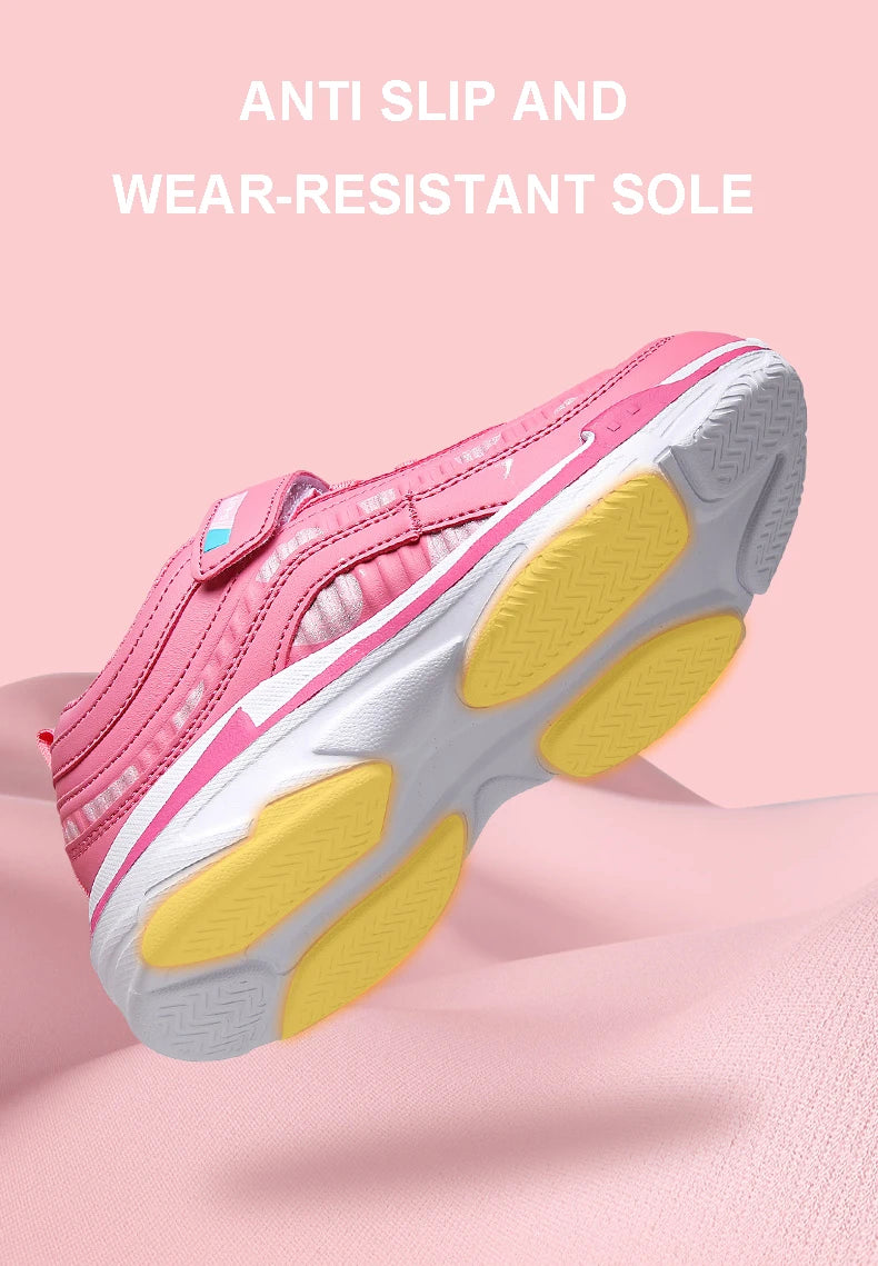 Girls’ Athletic Waterproof Shoes – Casual Sport Trainers for Outdoor Fun