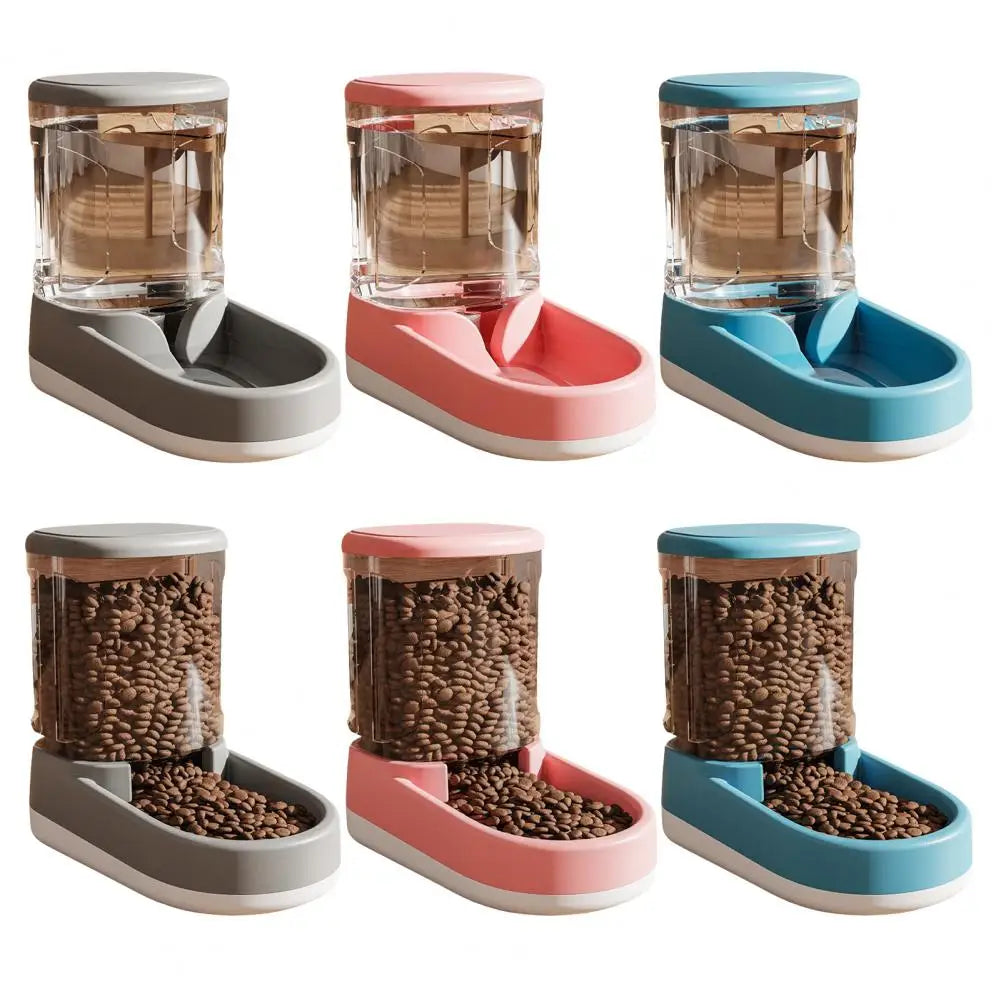 3 Automatic Refill 8L Pet Water & Feeder Dispenser