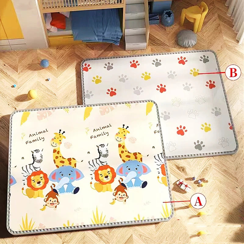 Play Mat for Children's Thick Safety Mat Friendly Crawling Play Mats Folding Mat Carpet Rug Playmat