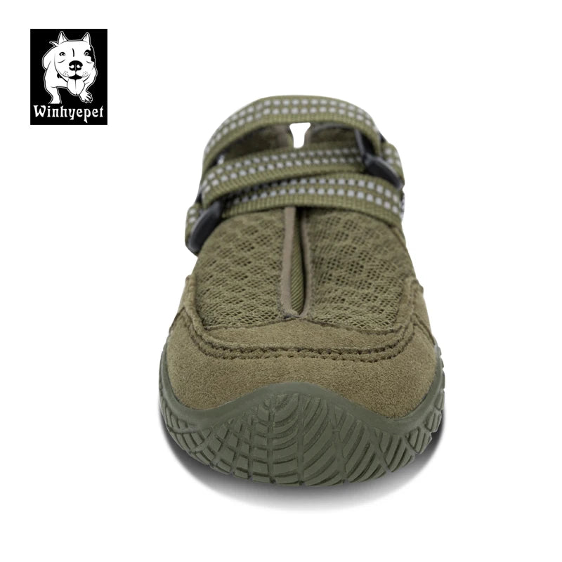 Winhyepet Dog Shoes Warm 4PCS Boots Waterproof Anti-slip Pet Wear for Walking Traveling Protecting Feet High Quality Dogs Shoes