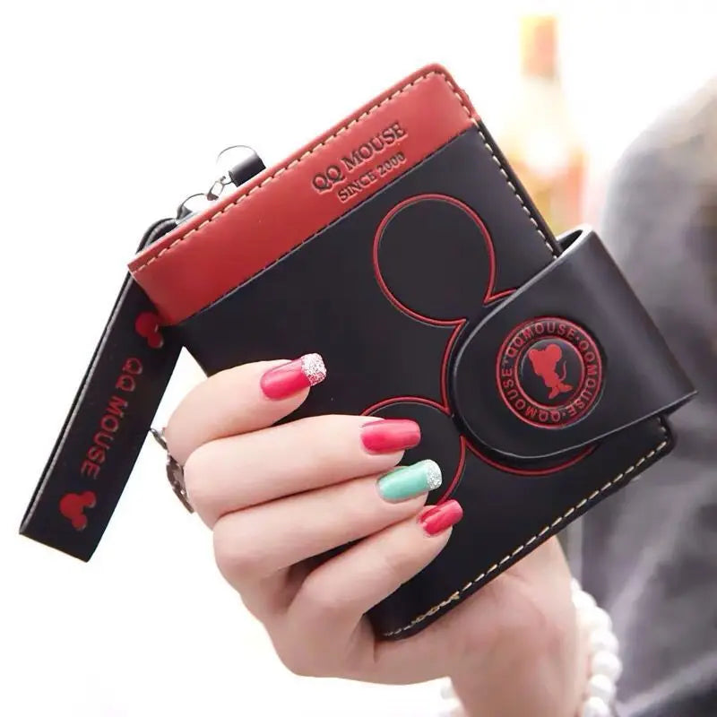 Women's Korean PU Leather Explosion-Style Short Wallet