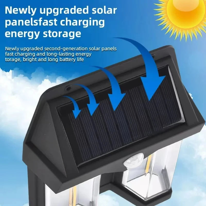 Outdoor Solar Powered Garden Lamp