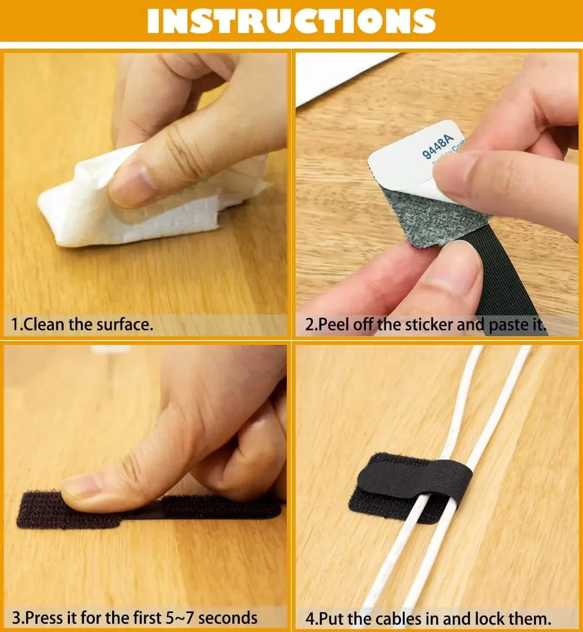 Releasable Cable Organiser