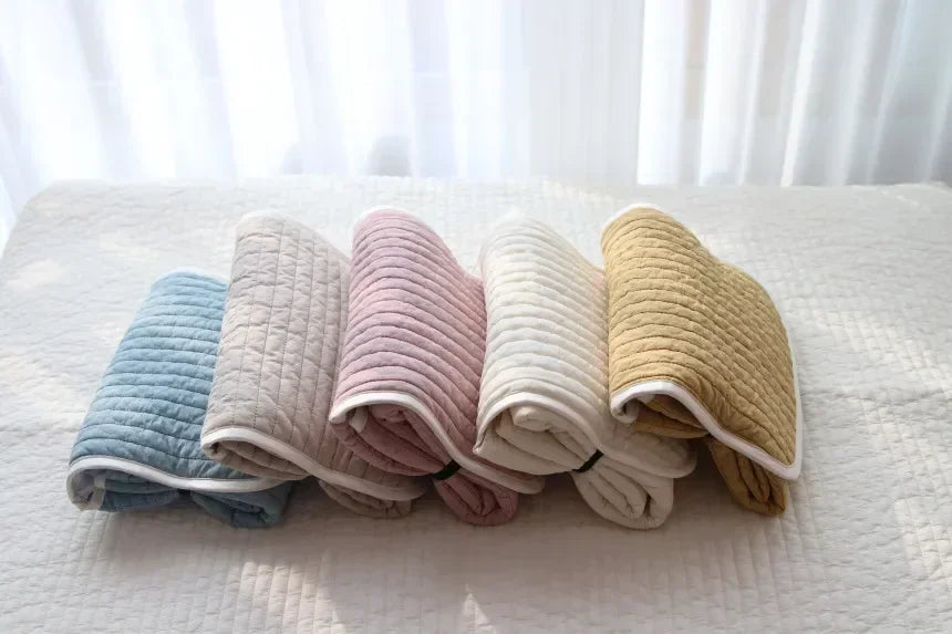 2025 Multicolor Newborn Baby Changing Mat Cotton Waterproof Portable Large Diaper Changer Mattress Floor Play Mats Changing Pads
