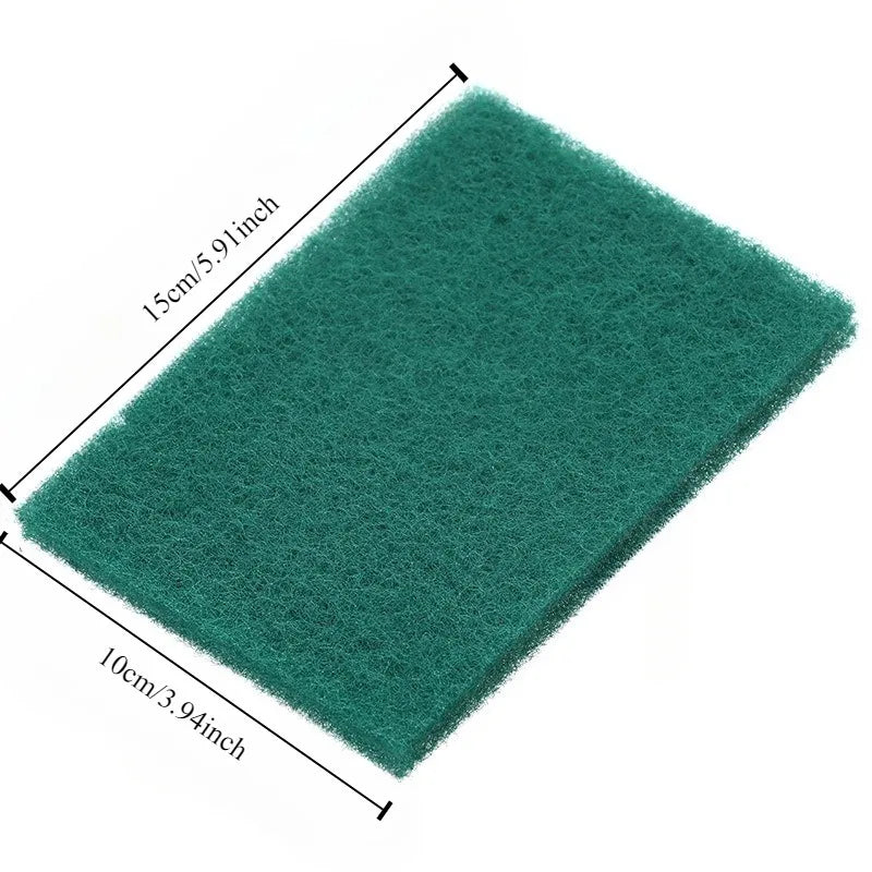 10/20/30PCS Scrub Pads Household Kitchen Oil Removal Dishwashing Pot Pads Scratch Free Multipurpose Reusable Cleaning Dishrag