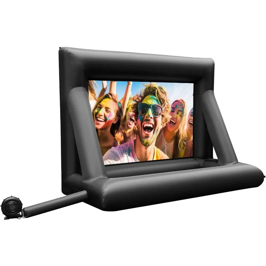 Inflatable Movie Screen 24FT 288inch Inflatable Projector Screen for outside with 360W Air Blower Inflatable Screen Oxford Fab