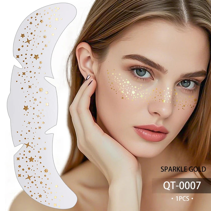 Sparkle Gold Glitter Freckles