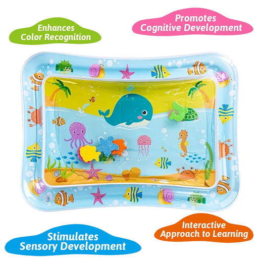 Baby PVC Water Inflatable Play Mat Cushion