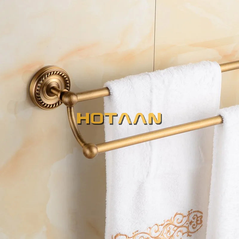Solid Brass Bathroom Accessories Set,Robe hook,Paper Holder,Towel Bar,Soap Basket,Bathroom Fitting Sets