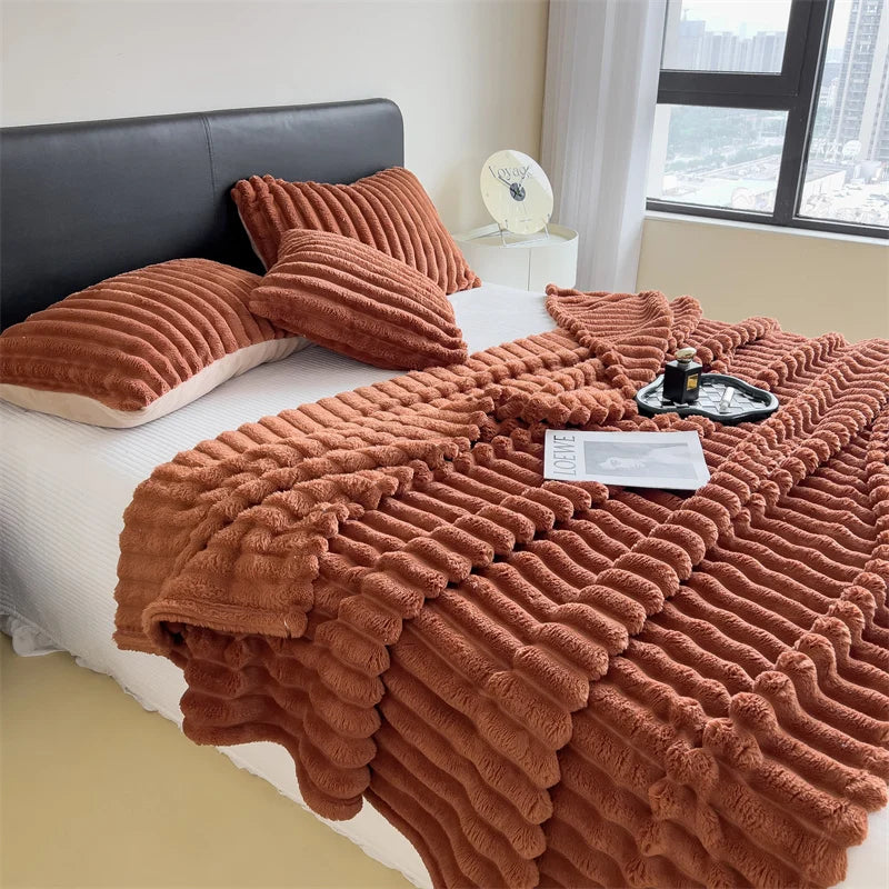 Striped Multi-functional Blanket