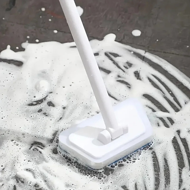 1 multi-purpose cleaning brush - sponge replacement core - manual bathroom kitchen living room bedroom toilet cleaning