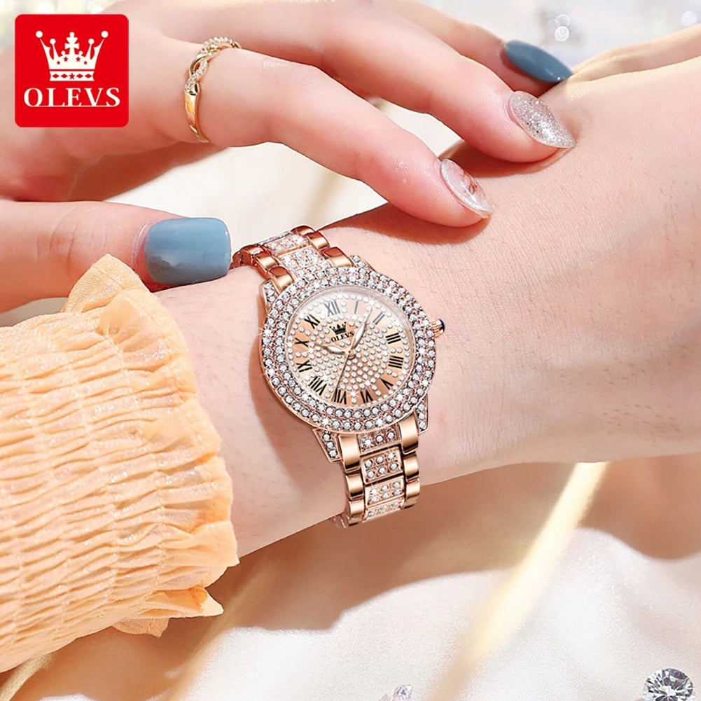 Stainless Steel  Diamond Watch