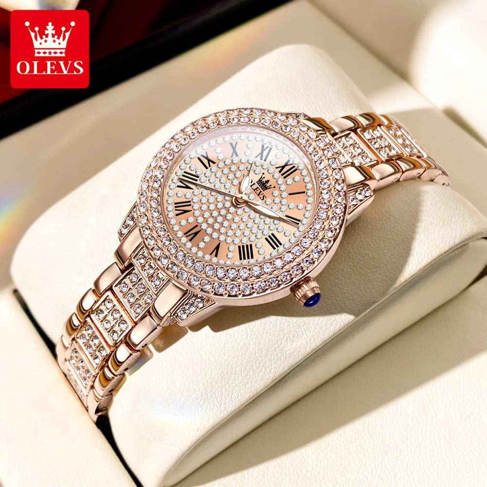 Stainless Steel  Diamond Watch