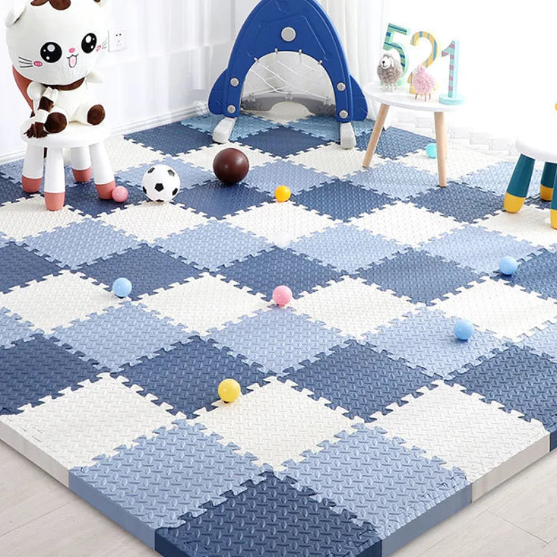 8/16PCS Non-Toxic Baby Play Mat, Interlocking Soft Foam Floor Mats for Kids' Play Area and Baby Floor Exercise Non-Slip Design