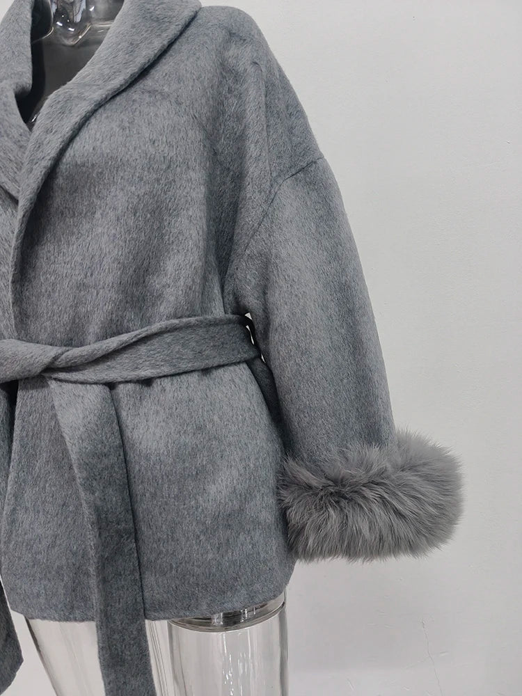 Elegant Lady Overcoat