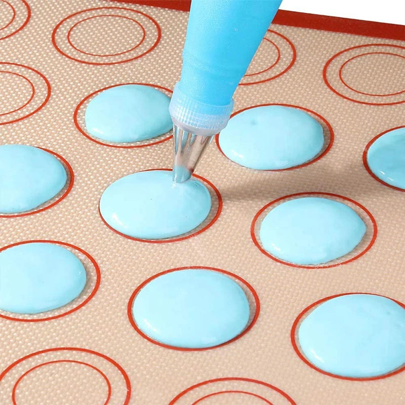1PC Silicone Baking Mat for Oven, Reusable Non Stick Heat Resistant Bakeware Sheets Liner, Baking Tools for Cookie Macaron Bread