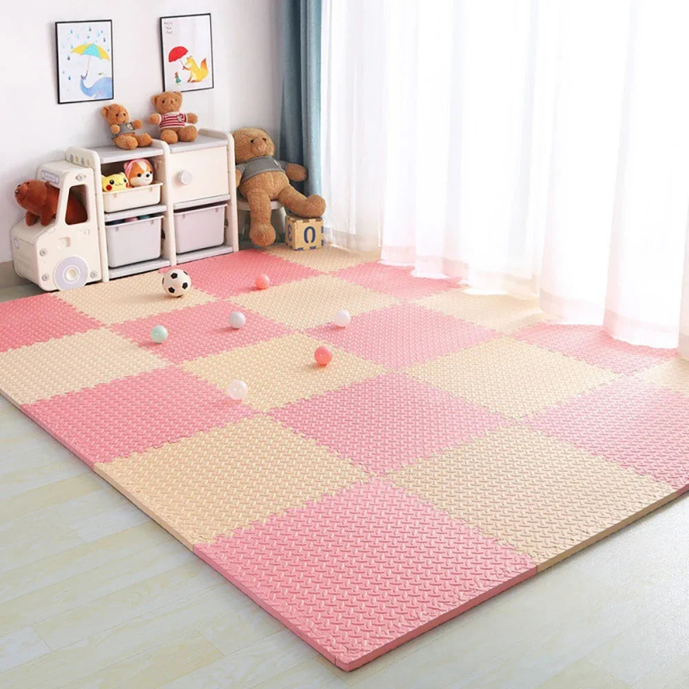 Baby Play Mat Carpet Puzzle Mats Floor Mat for Children Thick EVA Foam Rug Children Room Activities Mat Carpet for Baby 30x1CM