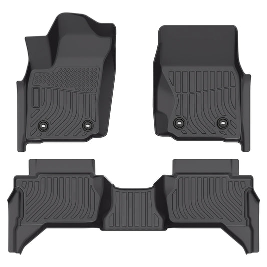 Specification  Type: Floor Mats  Color: Black  Features: Anti-Slip, Easy Clean, Easy Installation, Waterproof  Number Of Pieces: