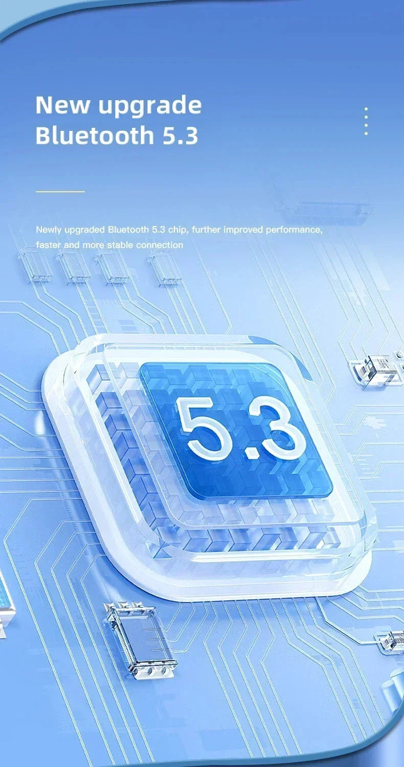 Lenovo Wireless Stereo Headphones Gaming Bluetooth Headset with Microphone Noise Cancelling High-Fidelity Bass