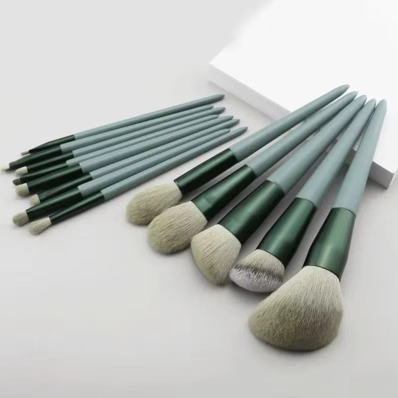 13pcs Makeup Brush Colour Set