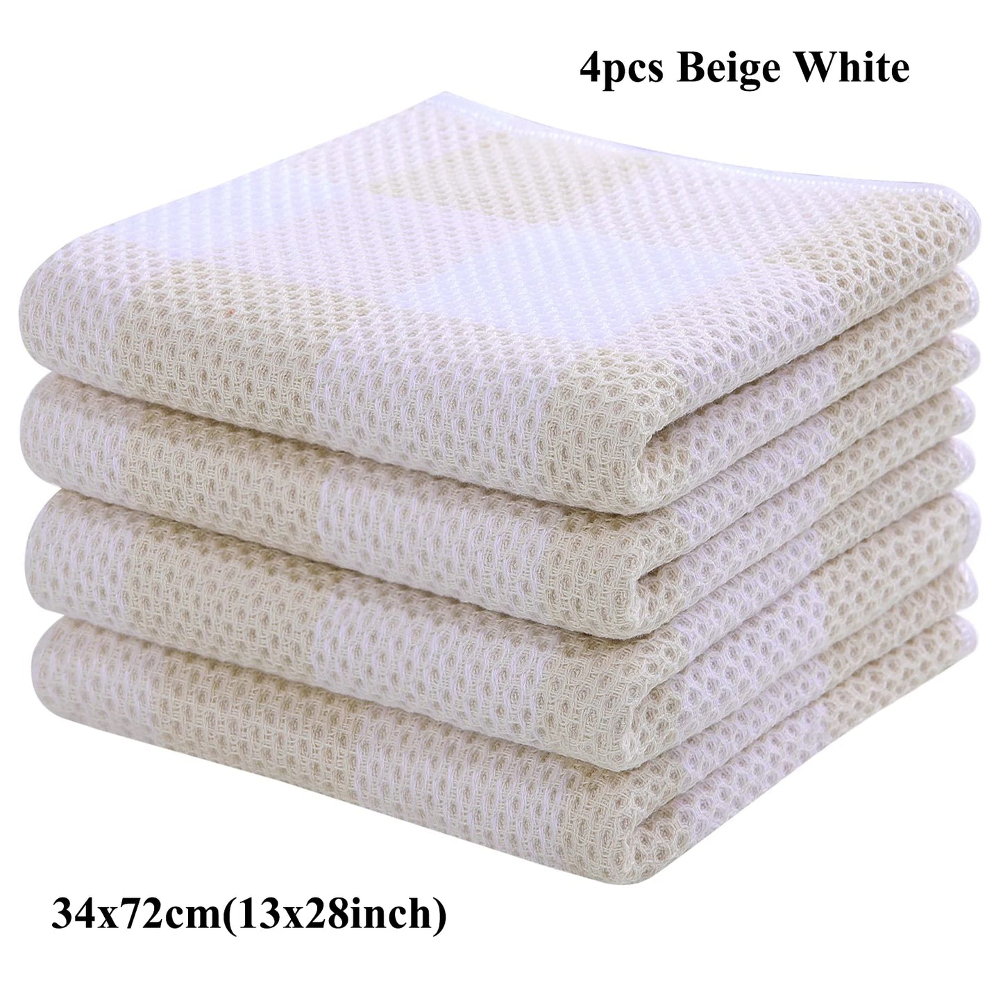 Olanly 100% Cotton Dish Cloth Towels