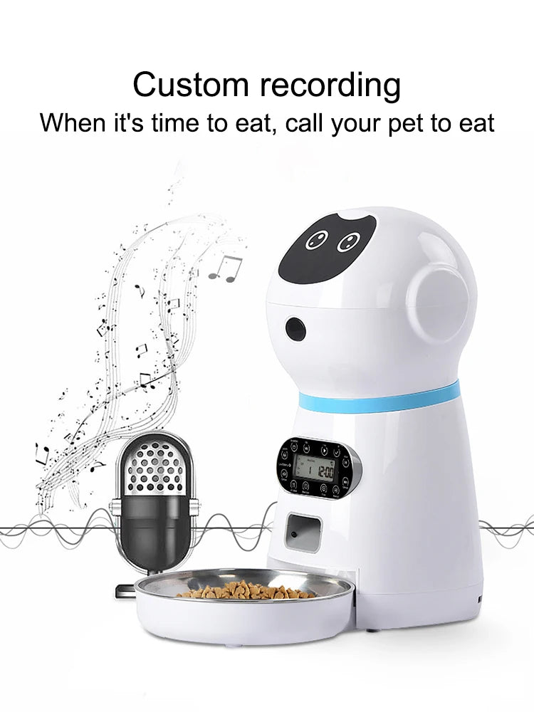 Intelligent Automatic Pet Feeder – Precise Cat & Dog Feeding Device