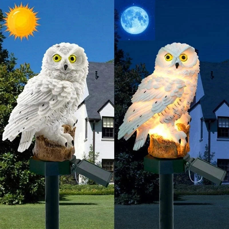 Solar Lamp Owl