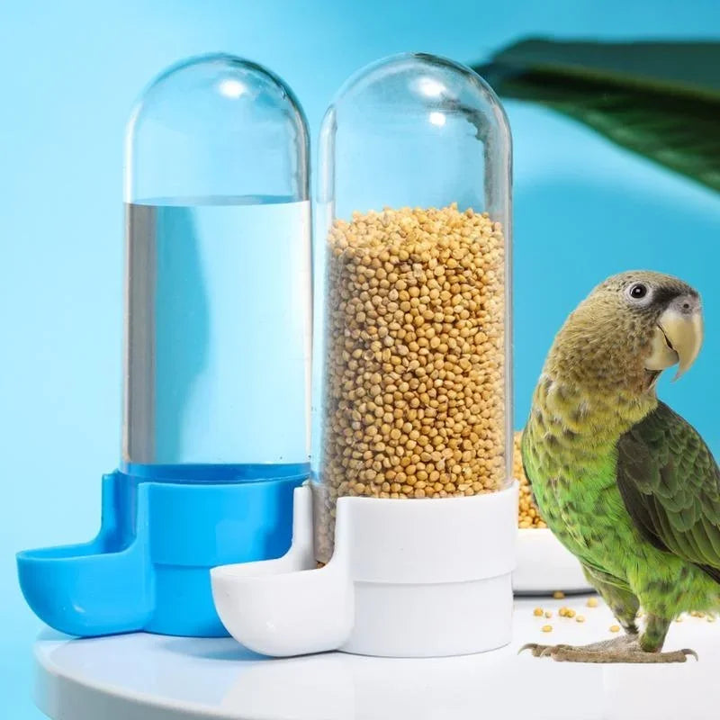 Hanging Pet Feeder & Water Dispenser – Squirrel-Proof Food Box for Parrots and Birds