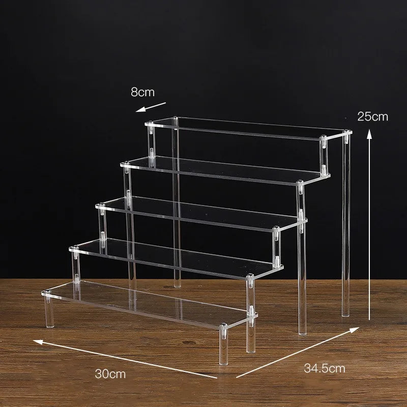 1-5 Tier Acrylic Display Stand