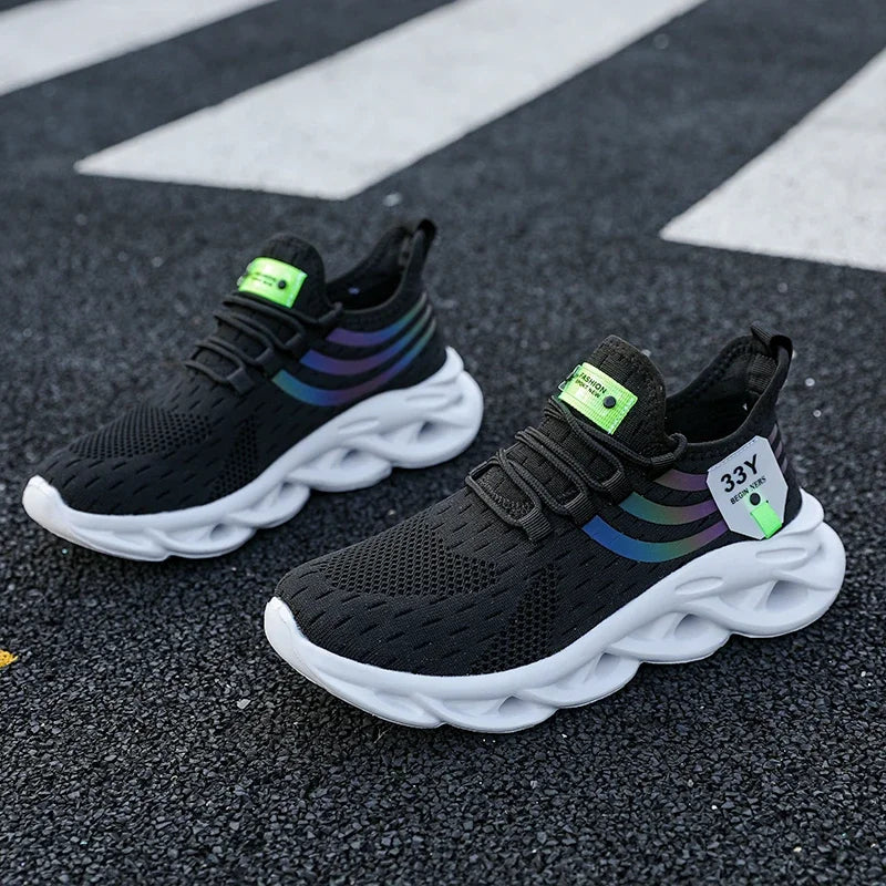 Men's Sneakers Luxury Brand Casuall Sport Shoes Summer Breathable Running Shoes High Quality Fashion Basketball Tenis Masculino