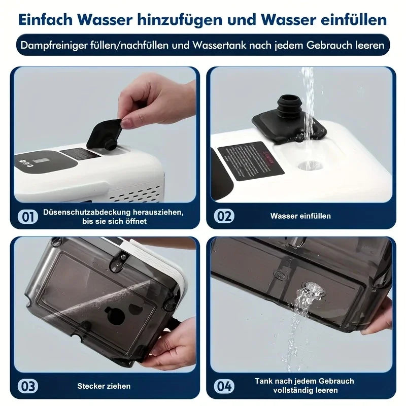 220V Handheld High Pressure Steam Cleaner 2500W