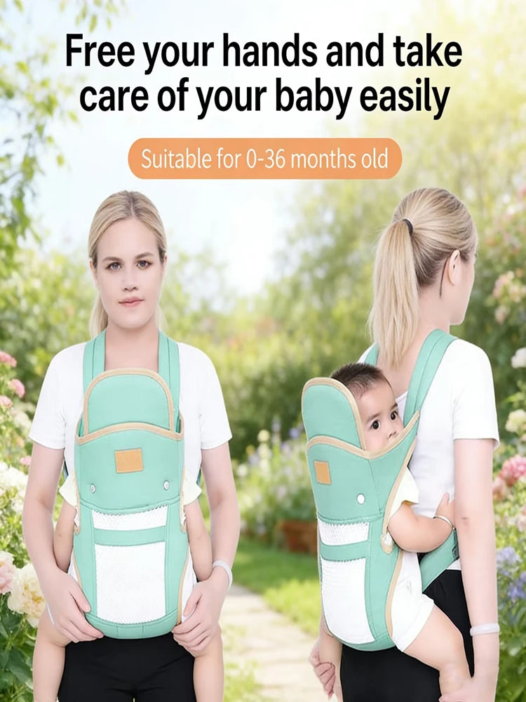 Baby Carrier Three-in-one Baby Carrier Ergonomic Kangaroo Infant Kid Sling  Back Front Facing Backpack Wrap Baby Bag 0-36 Months