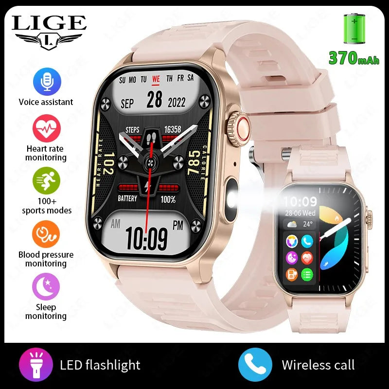 LIGE Bluetooth Smart Watch