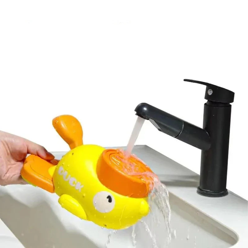 Little Yellow Duck Interactive Pet Feeder – Automatic Food Dispenser & Training Toy for Cats and Dogs