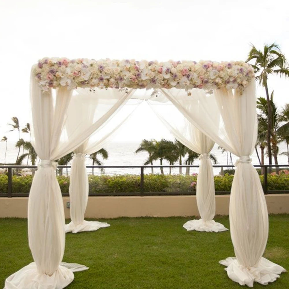 3M x 3M Wedding Backdrop Stand Canopy Frame Adjustable Awning Stand Kit