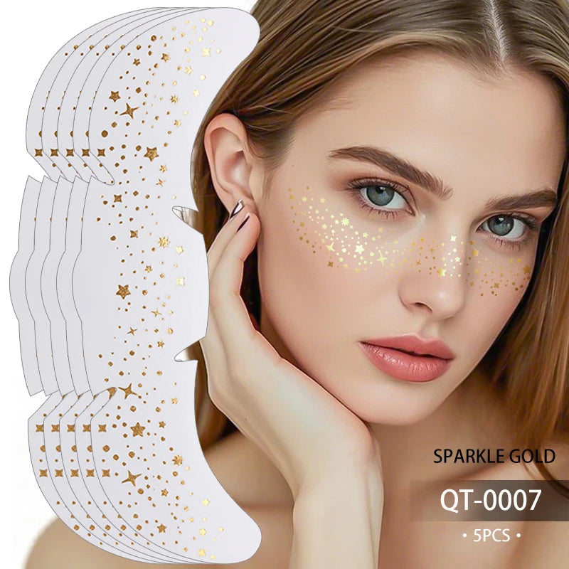 Sparkle Gold Glitter Freckles