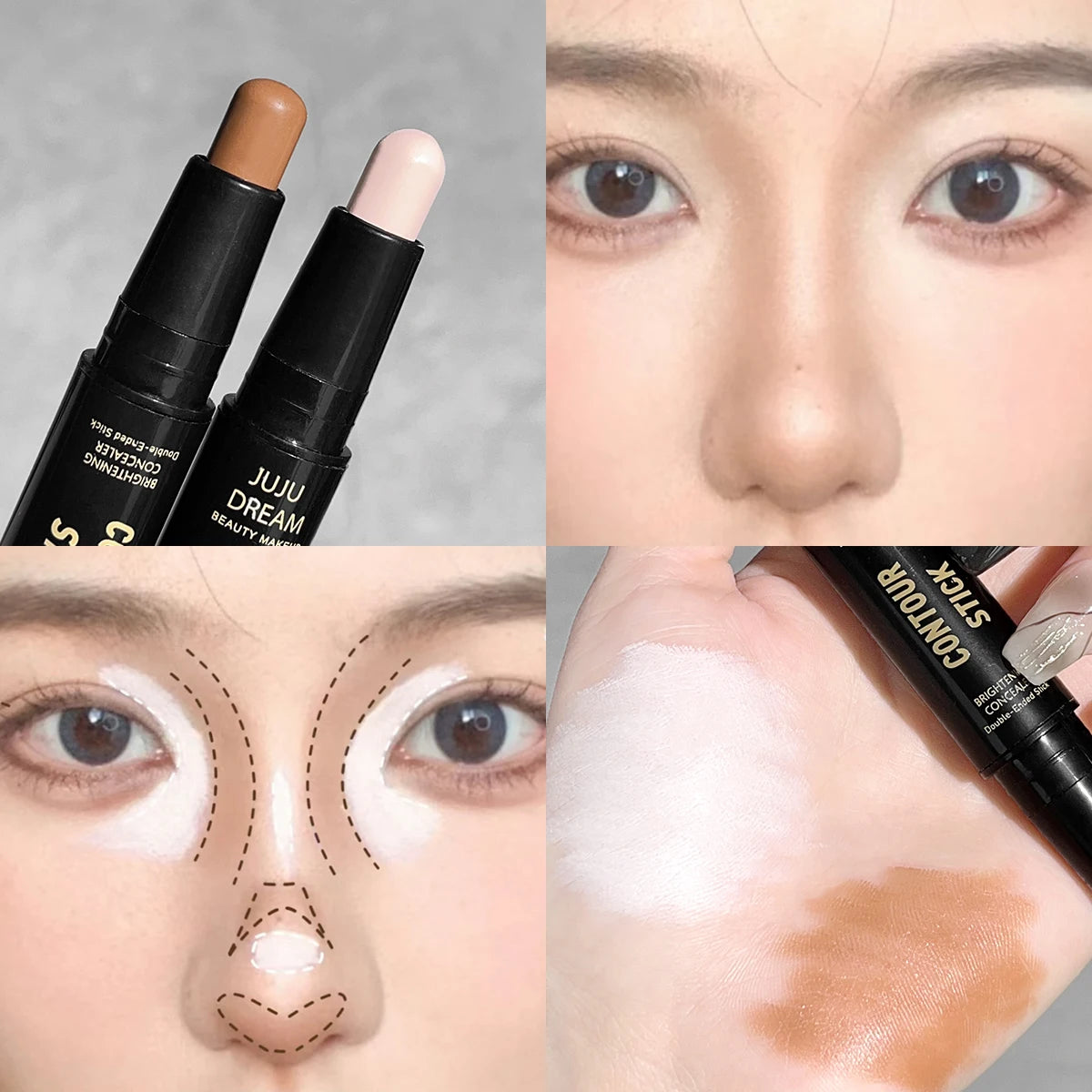 Double-Ended Dual-Purpose Nose Shadow