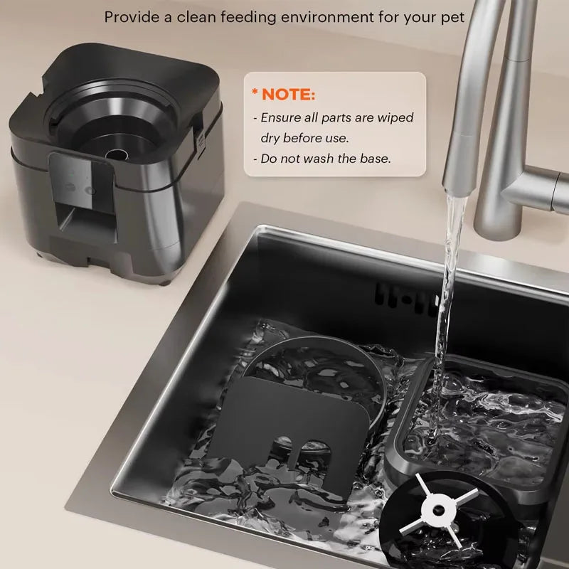 Smart Pet Feeder WiFi Version Timed And Quantitative Automatic Pet Food Distributor Smart Pet Feeder Automatic Feeders.