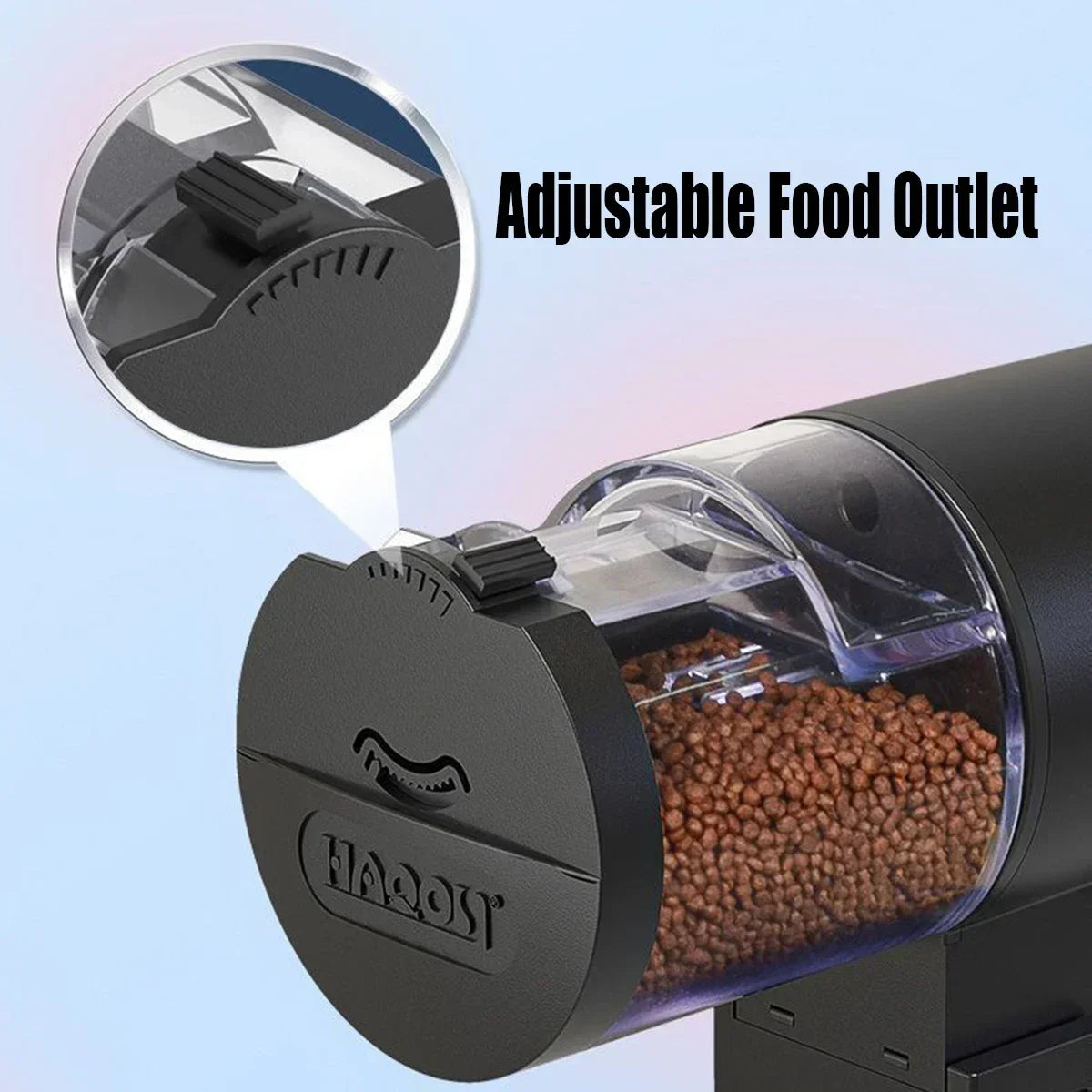 Automatic Fish Feeder for Aquariums – 100ml Capacity, Battery Operated & Easy to Set Up