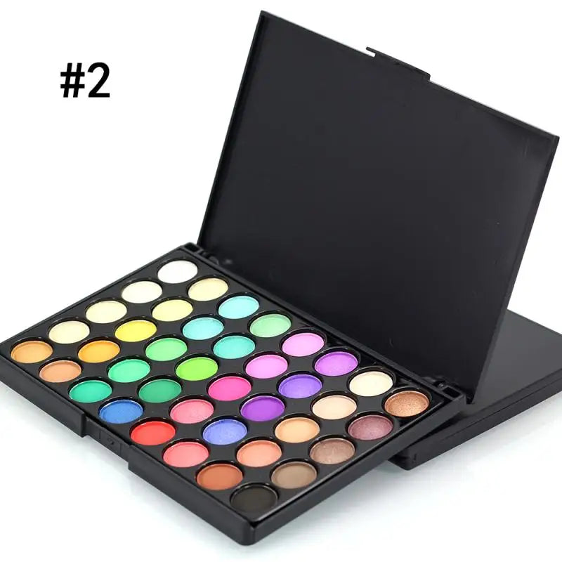 Colours Pearlescent fine Glitter Eyeshadow Palette