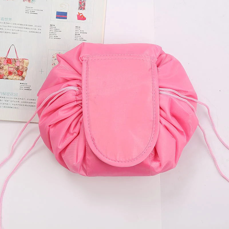 Women Drawstring Travel Storage Cosmetic Bag