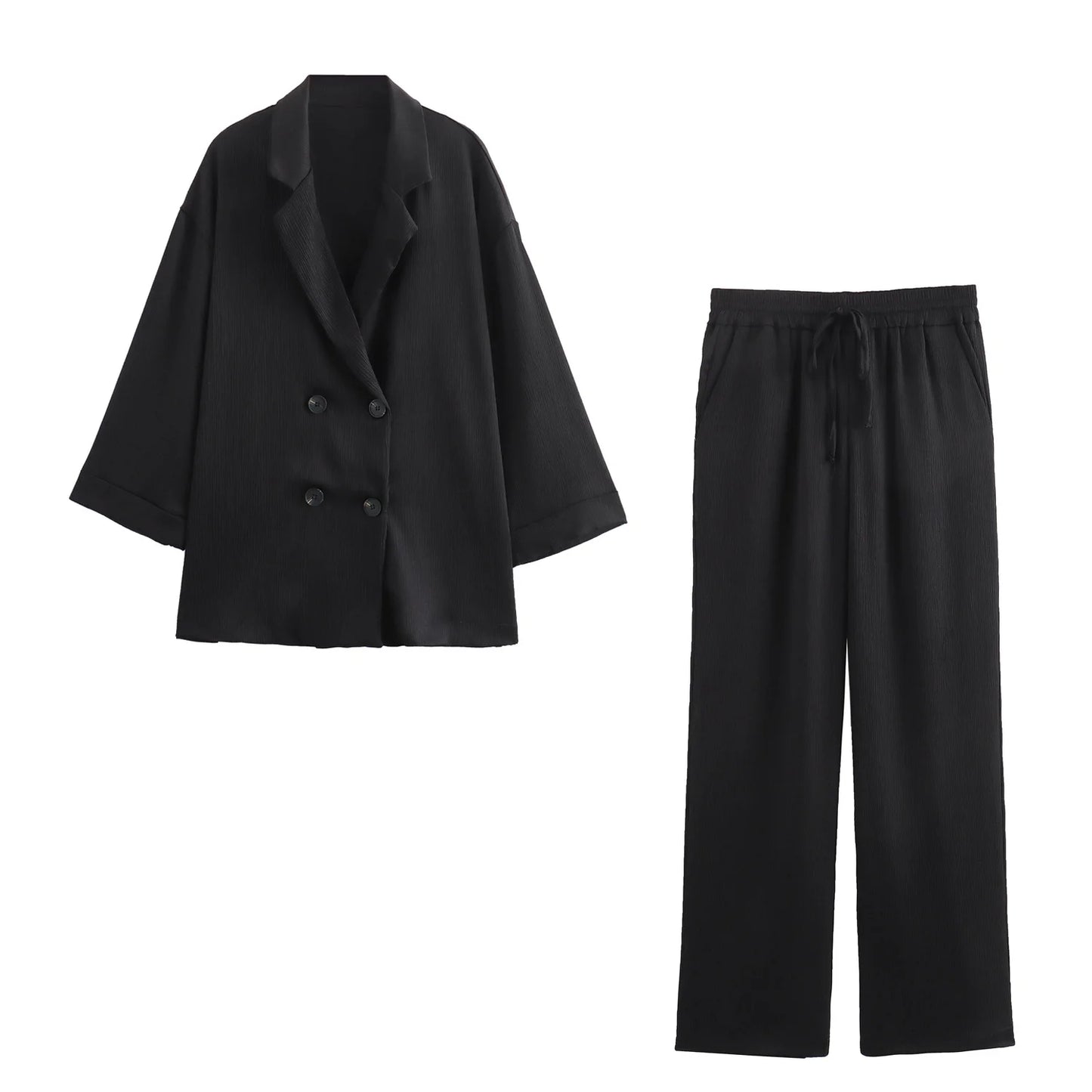 Blazer Coat & Pants Set