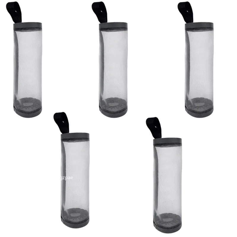 Hanging Plastic Bag Dispenser, Wall-Mounted Kitchen Storage Organiser