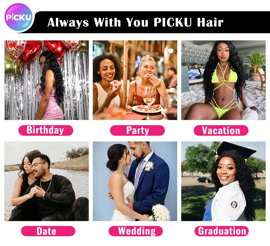 Wear And Go 13x4 Deep Wave Bob Wig For Women Curly Glueless Ready To Go Human Hair Wigs Pre Cut No Lace 200% For Black Woman