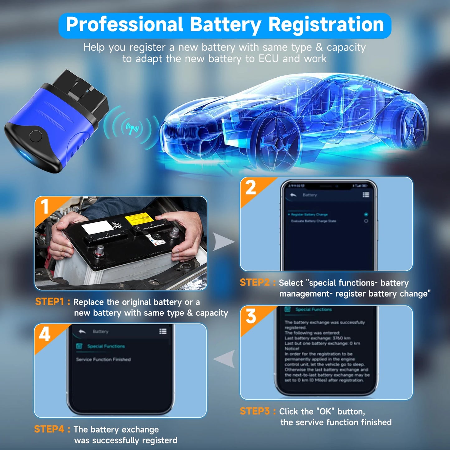 AUTOPHIX 3910 Bluetooth Scanner