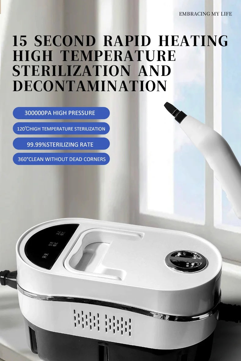 220V Handheld High Pressure Steam Cleaner 2500W