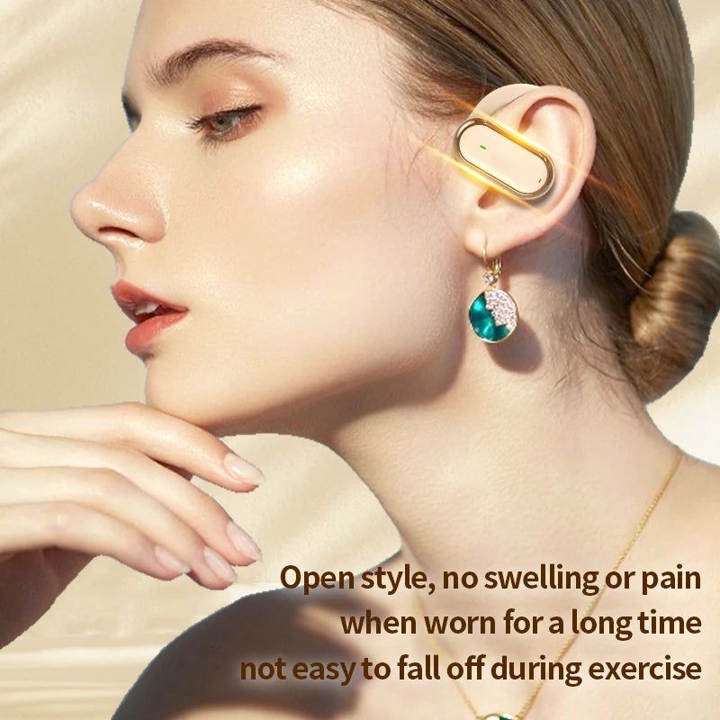 Wireless Headphone Bluetooth Headset Smart Adjustable Touch Sports Waterproof Earbuds Stereo Music Earphone For All Smartphone