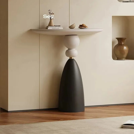 Luxury Feel Corner Table Simple Living Room Hallway Entrance Console Tables Modern Style Consolle ingresso Home Furniture