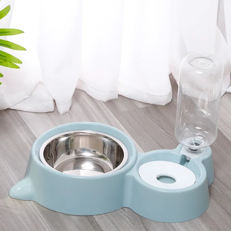 Automatic Silicone Water & Food Dispenser Bowls